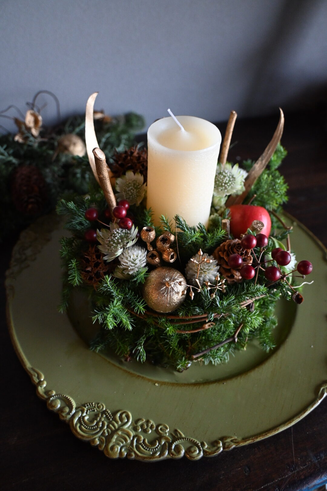 大人の花遊び 12月workshop